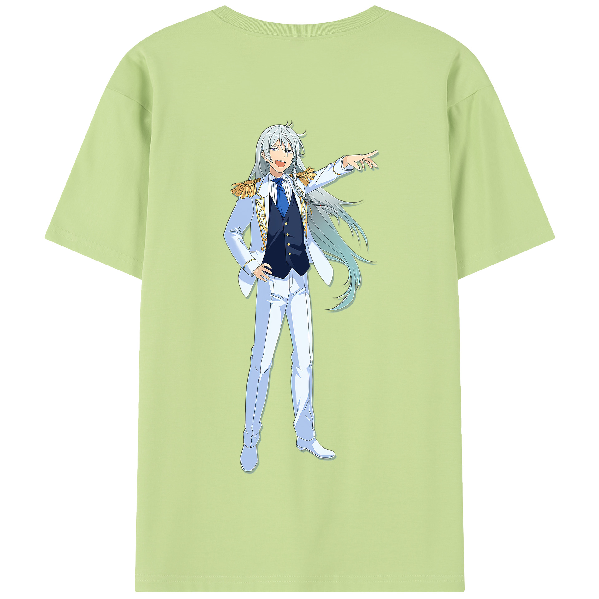 （画像用） あんさんぶるスターズ! Ensemble Stars 綿100％半袖Tシャツ（背面プリント）